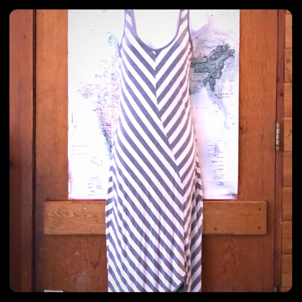 Athleta fitted maxi dress